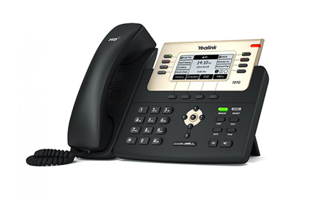 Telefone IP YEALINK GIGA SIP T27G